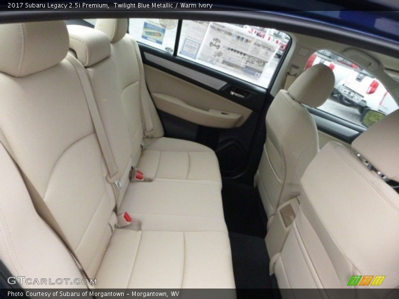 Twilight Blue Metallic / Warm Ivory 2017 Subaru Legacy 2.5i Premium