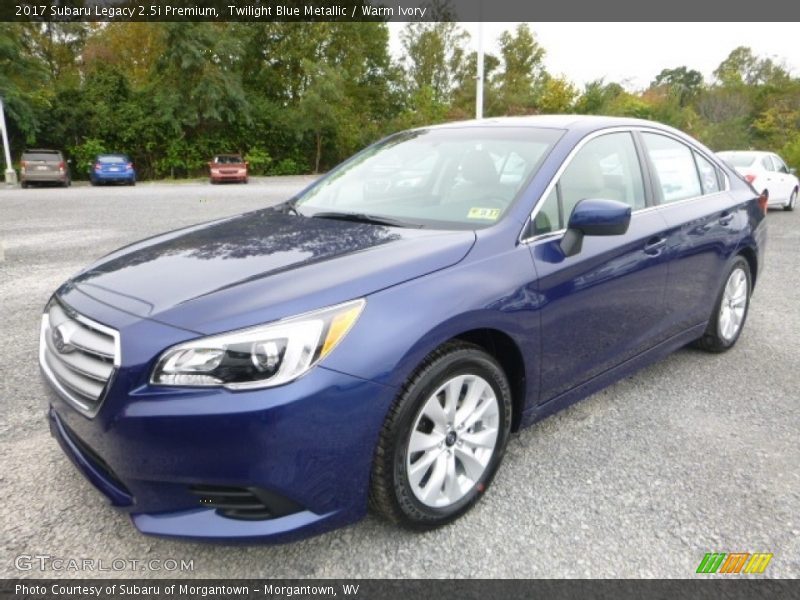 Twilight Blue Metallic / Warm Ivory 2017 Subaru Legacy 2.5i Premium