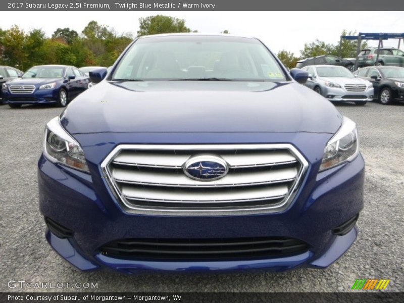 Twilight Blue Metallic / Warm Ivory 2017 Subaru Legacy 2.5i Premium