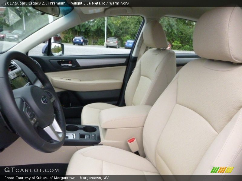 Twilight Blue Metallic / Warm Ivory 2017 Subaru Legacy 2.5i Premium