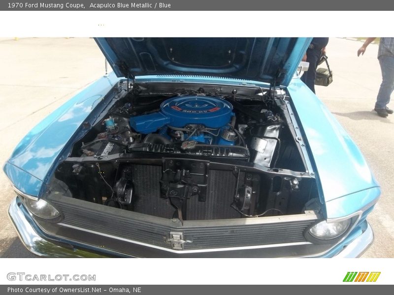  1970 Mustang Coupe Engine - 302 ci. V8