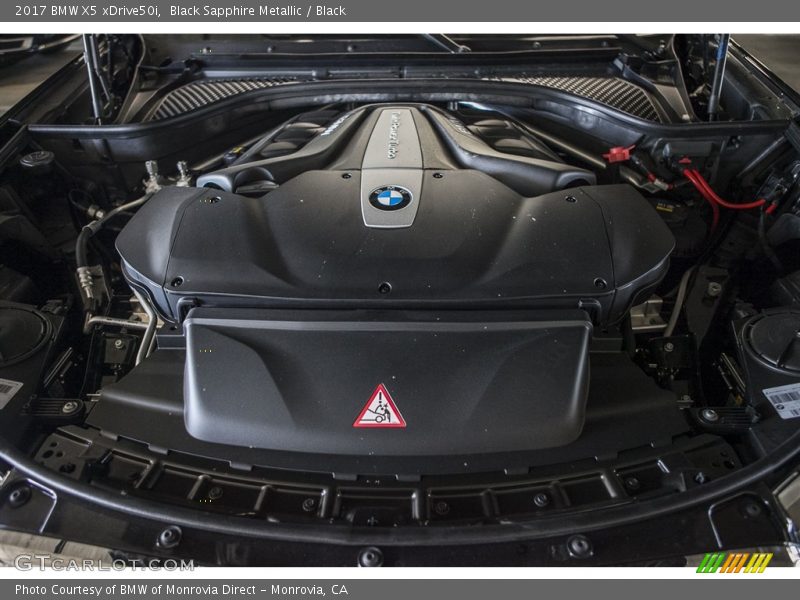  2017 X5 xDrive50i Engine - 4.4 Liter TwinPower Turbocharged DOHC 32-Valve VVT V8