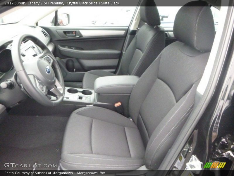 Crystal Black Silica / Slate Black 2017 Subaru Legacy 2.5i Premium