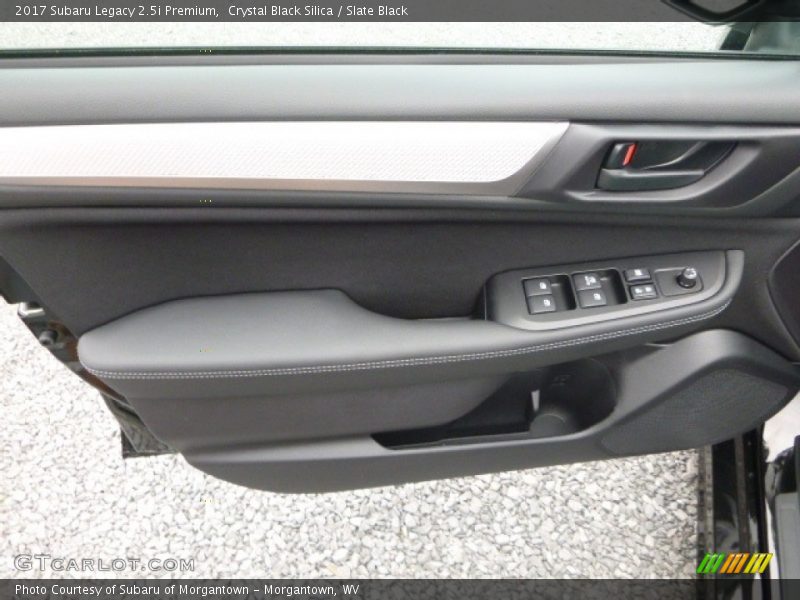 Crystal Black Silica / Slate Black 2017 Subaru Legacy 2.5i Premium