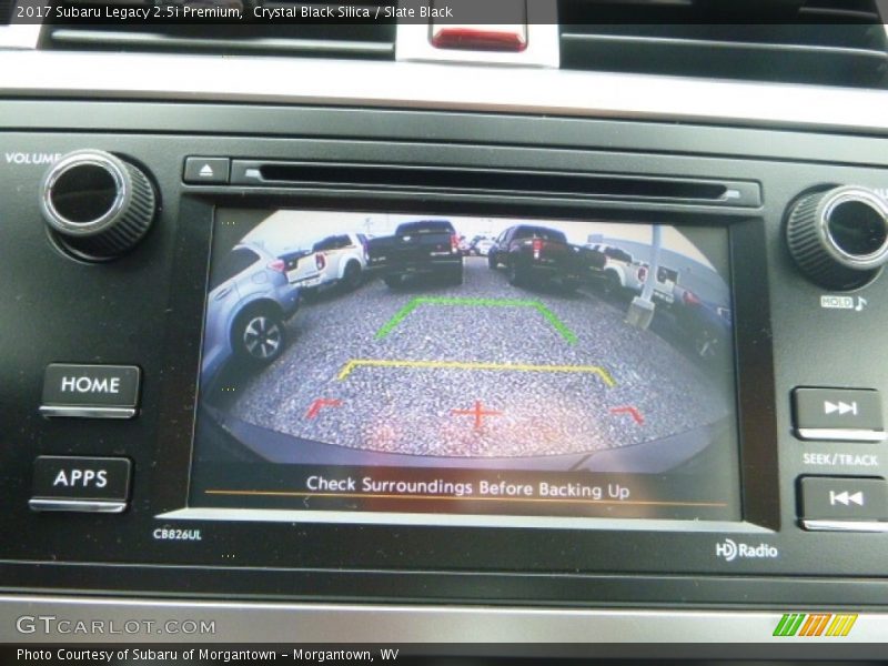 Crystal Black Silica / Slate Black 2017 Subaru Legacy 2.5i Premium
