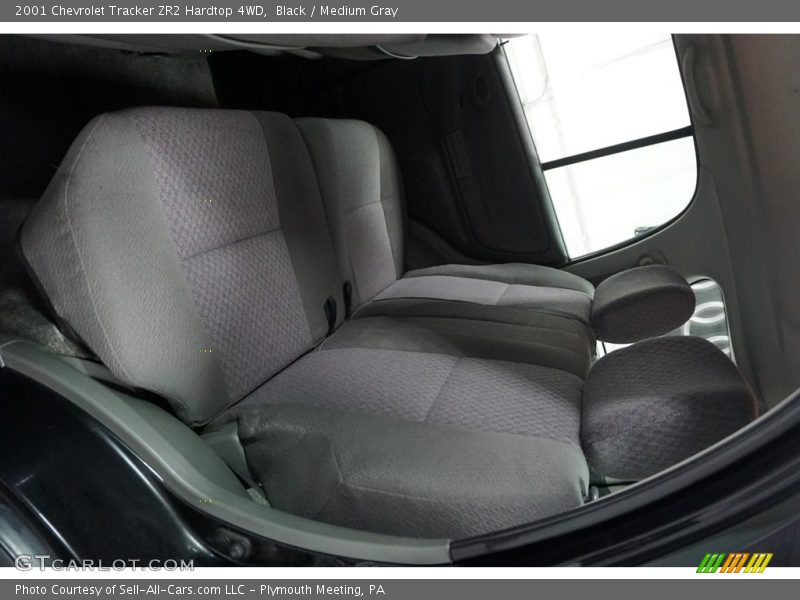 Black / Medium Gray 2001 Chevrolet Tracker ZR2 Hardtop 4WD