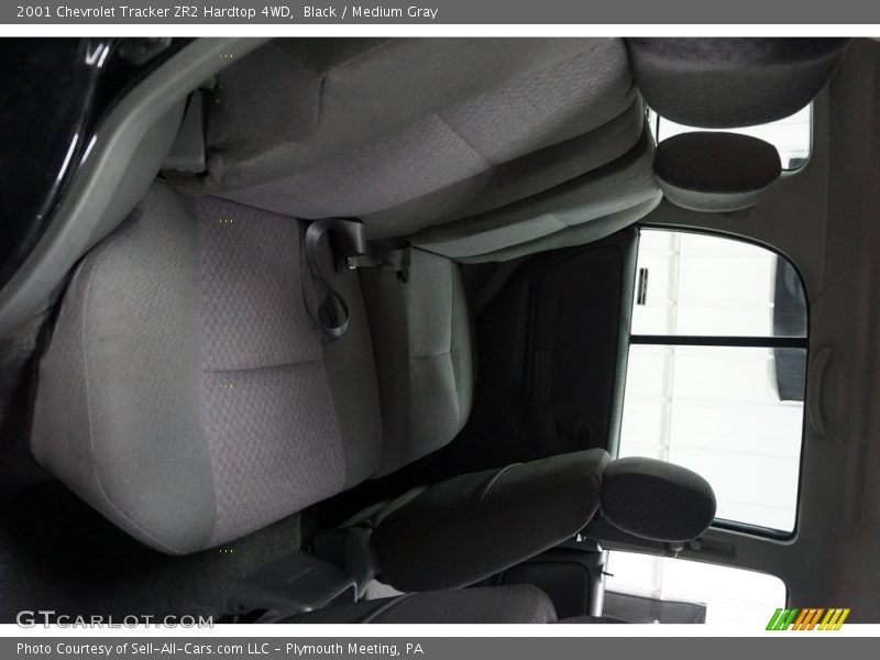 Black / Medium Gray 2001 Chevrolet Tracker ZR2 Hardtop 4WD