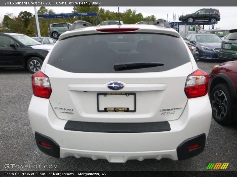 Crystal White Pearl / Black 2016 Subaru Crosstrek 2.0i