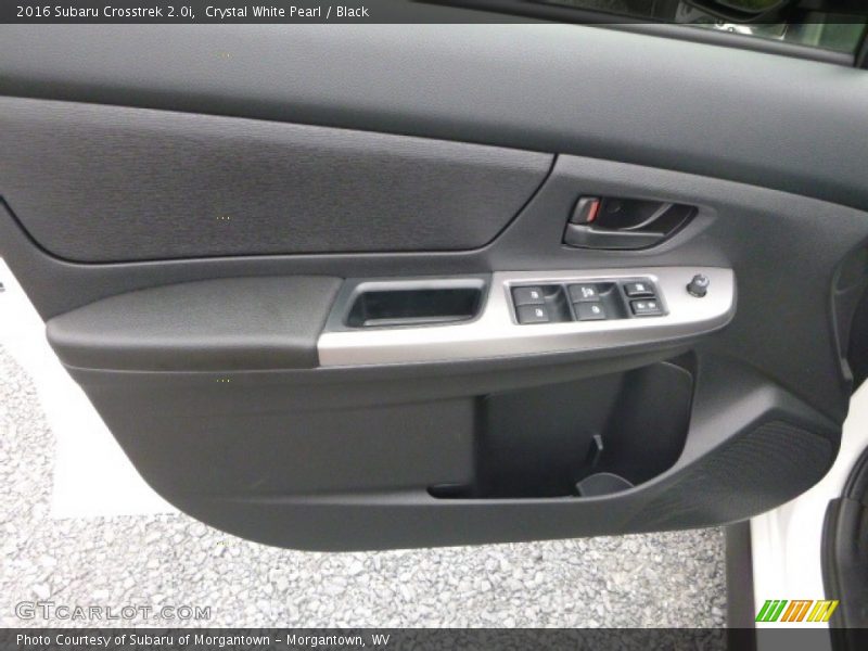 Crystal White Pearl / Black 2016 Subaru Crosstrek 2.0i