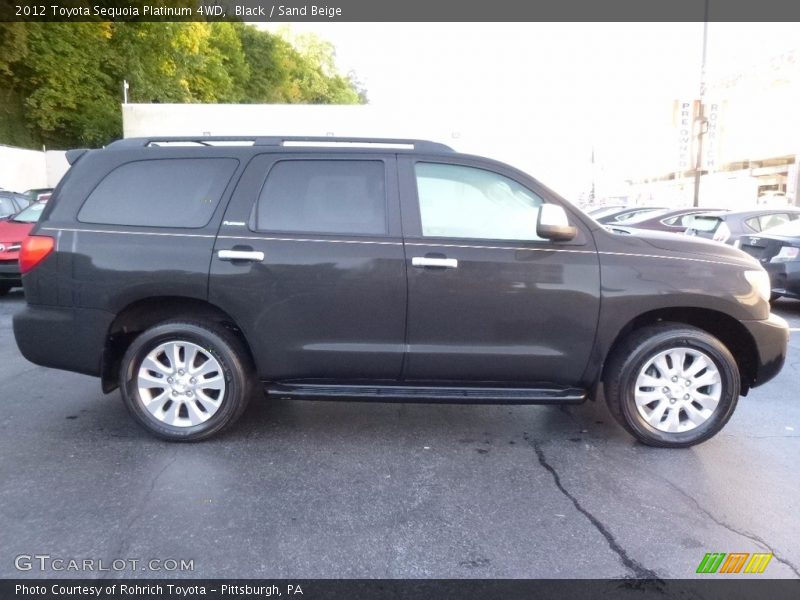 Black / Sand Beige 2012 Toyota Sequoia Platinum 4WD