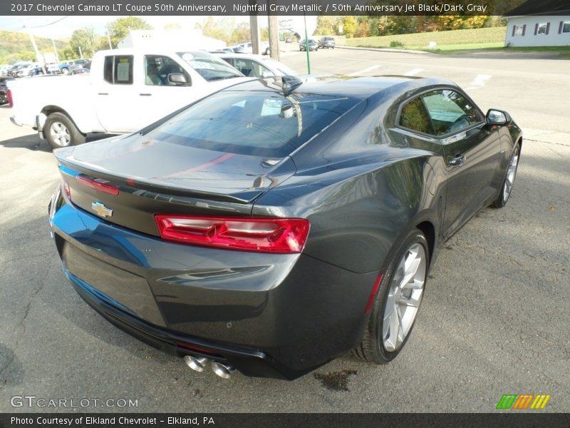 Nightfall Gray Metallic / 50th Anniversary Jet Black/Dark Gray 2017 Chevrolet Camaro LT Coupe 50th Anniversary