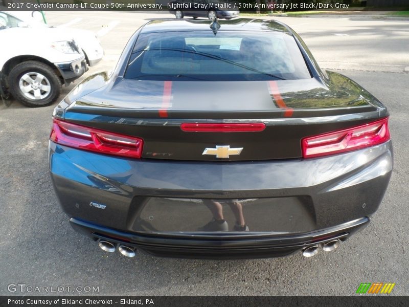 Nightfall Gray Metallic / 50th Anniversary Jet Black/Dark Gray 2017 Chevrolet Camaro LT Coupe 50th Anniversary