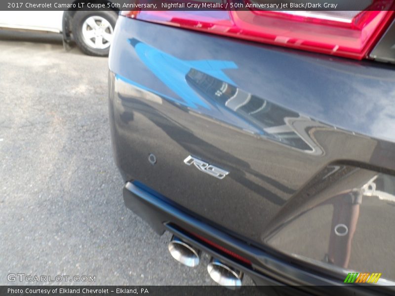 Nightfall Gray Metallic / 50th Anniversary Jet Black/Dark Gray 2017 Chevrolet Camaro LT Coupe 50th Anniversary