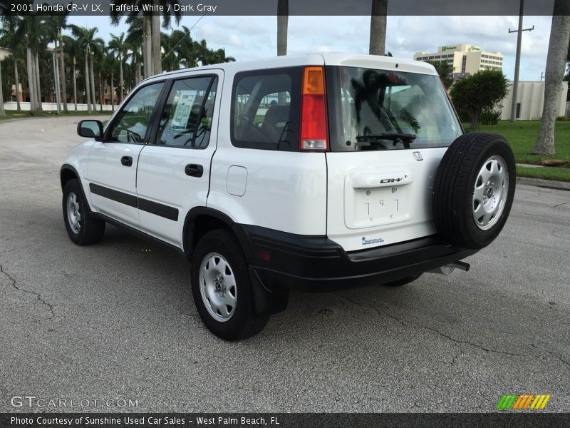 Taffeta White / Dark Gray 2001 Honda CR-V LX