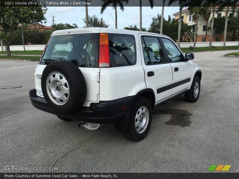 Taffeta White / Dark Gray 2001 Honda CR-V LX