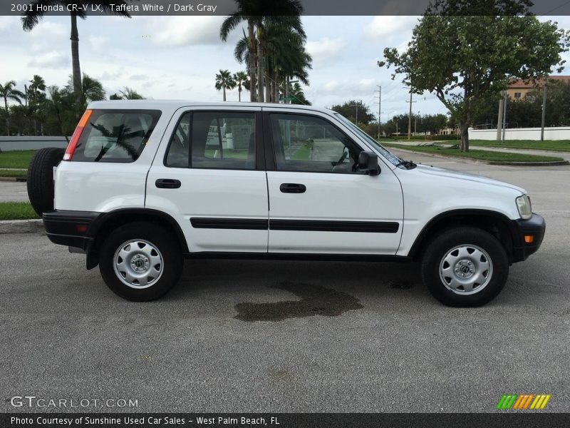 Taffeta White / Dark Gray 2001 Honda CR-V LX