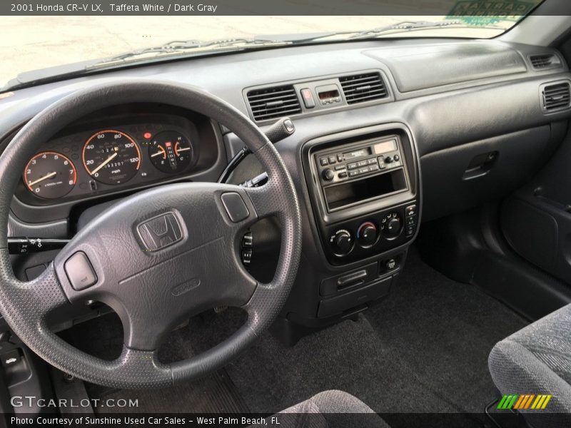Taffeta White / Dark Gray 2001 Honda CR-V LX