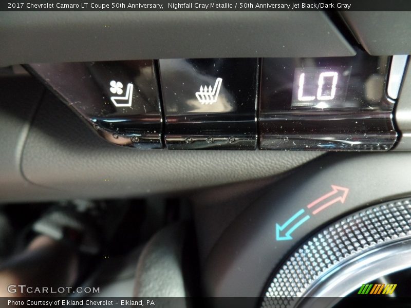 Nightfall Gray Metallic / 50th Anniversary Jet Black/Dark Gray 2017 Chevrolet Camaro LT Coupe 50th Anniversary