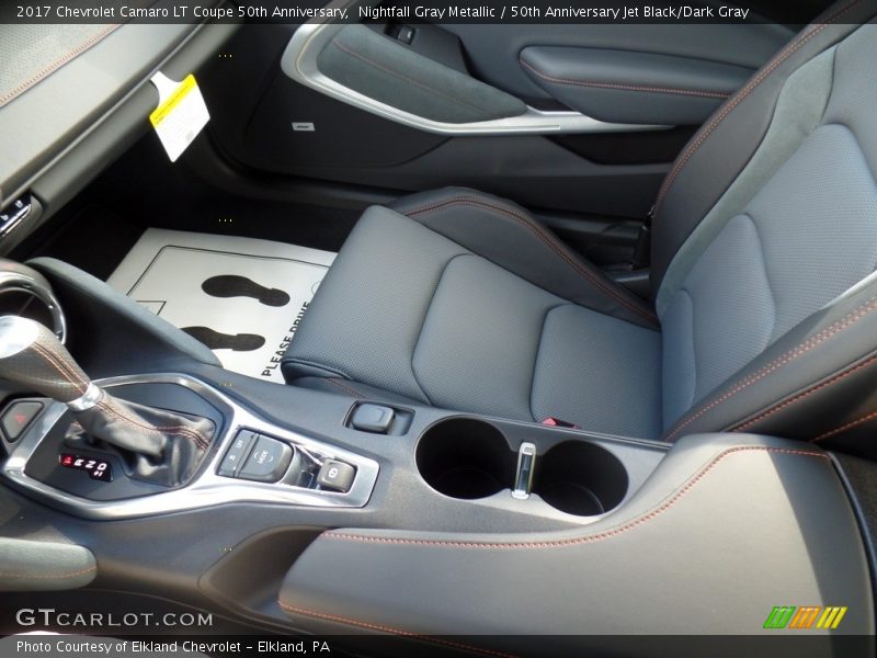 Nightfall Gray Metallic / 50th Anniversary Jet Black/Dark Gray 2017 Chevrolet Camaro LT Coupe 50th Anniversary