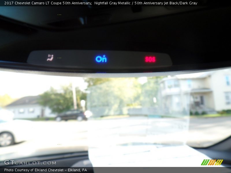 Nightfall Gray Metallic / 50th Anniversary Jet Black/Dark Gray 2017 Chevrolet Camaro LT Coupe 50th Anniversary