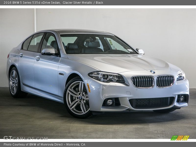 Front 3/4 View of 2016 5 Series 535d xDrive Sedan