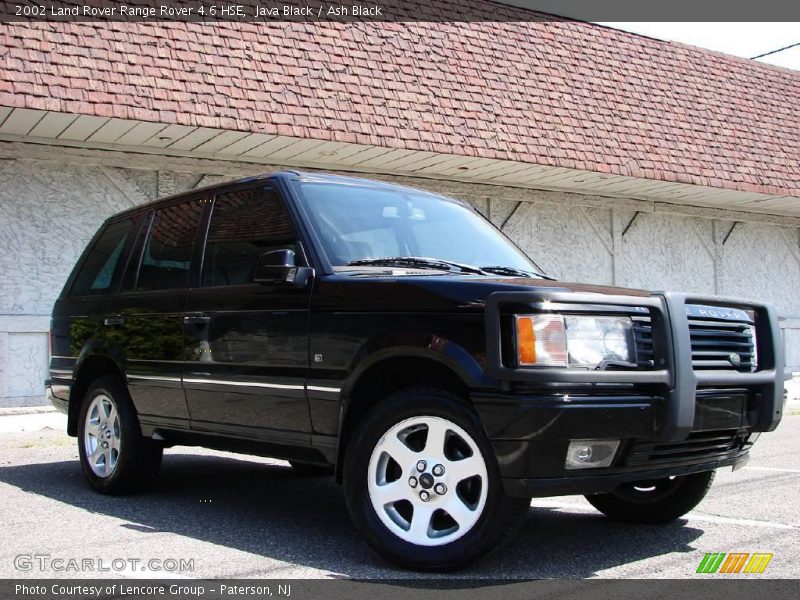 Java Black / Ash Black 2002 Land Rover Range Rover 4.6 HSE