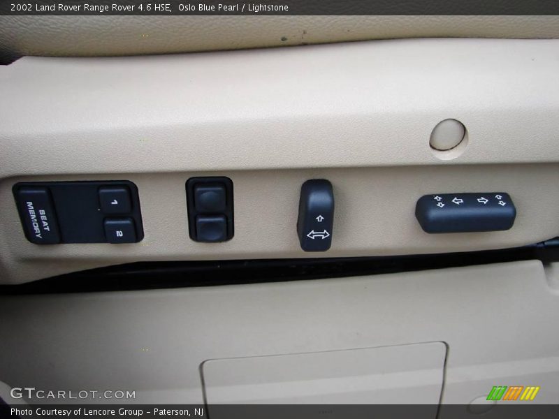 Oslo Blue Pearl / Lightstone 2002 Land Rover Range Rover 4.6 HSE