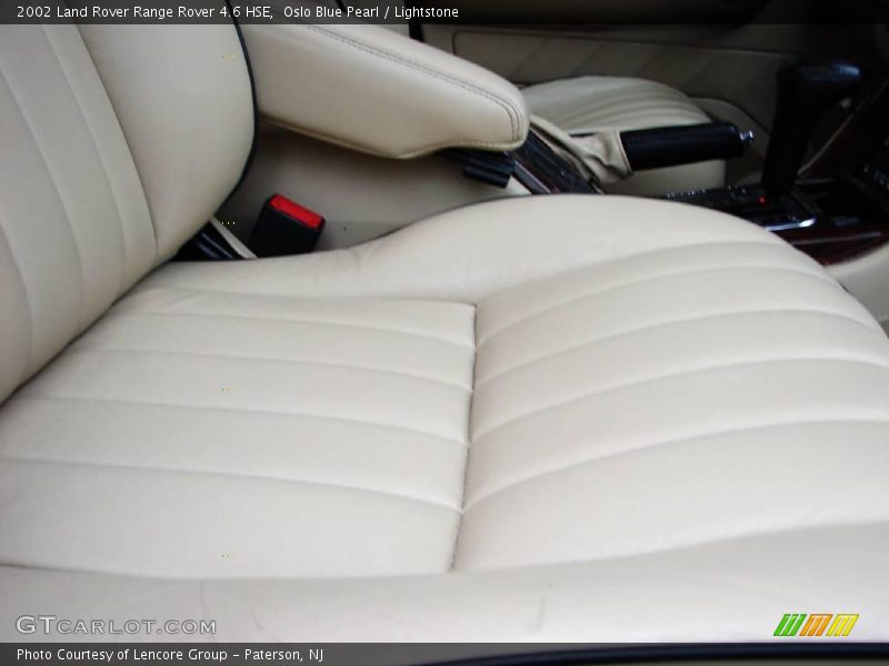 Oslo Blue Pearl / Lightstone 2002 Land Rover Range Rover 4.6 HSE