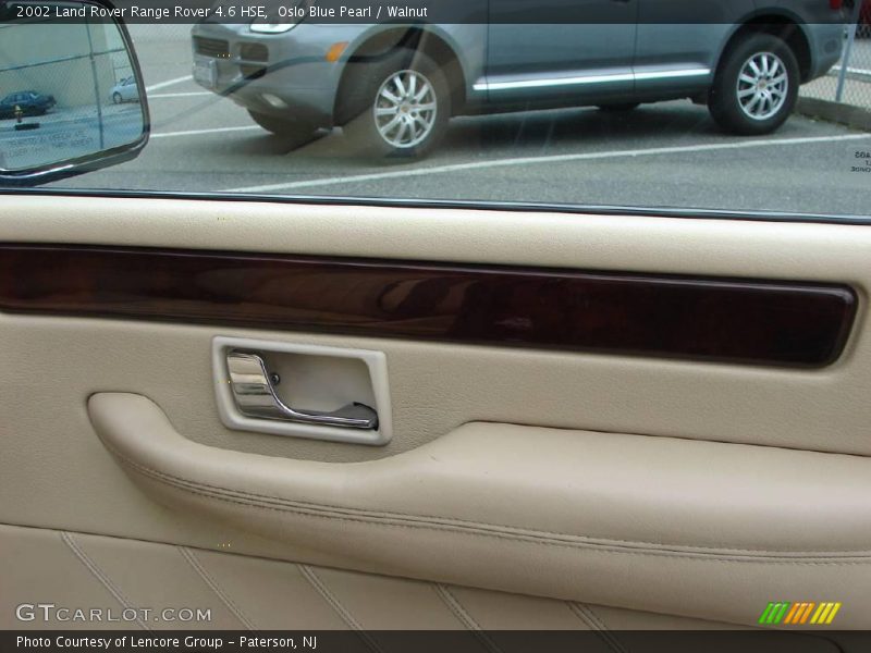 Oslo Blue Pearl / Walnut 2002 Land Rover Range Rover 4.6 HSE