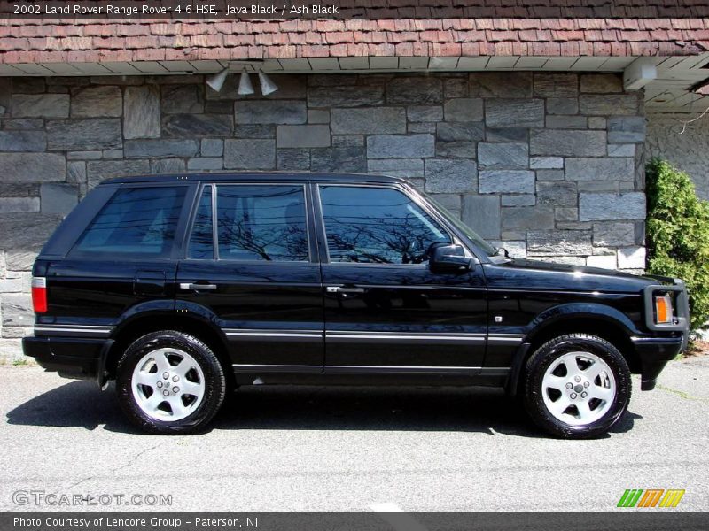 Java Black / Ash Black 2002 Land Rover Range Rover 4.6 HSE