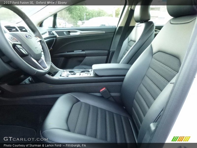 Oxford White / Ebony 2017 Ford Fusion SE