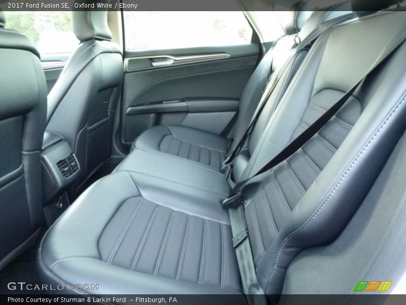 Oxford White / Ebony 2017 Ford Fusion SE