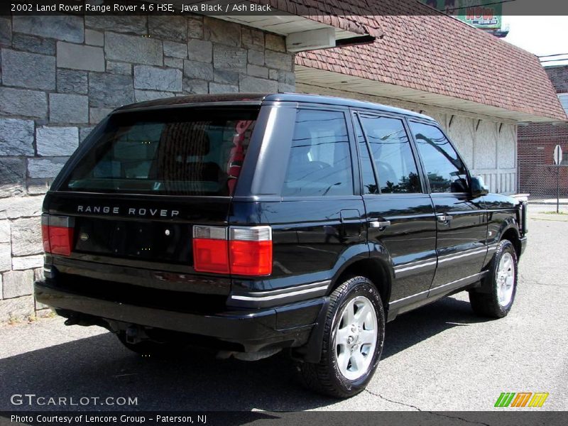 Java Black / Ash Black 2002 Land Rover Range Rover 4.6 HSE