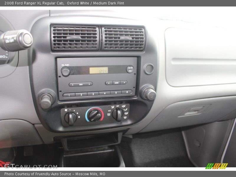 Oxford White / Medium Dark Flint 2008 Ford Ranger XL Regular Cab