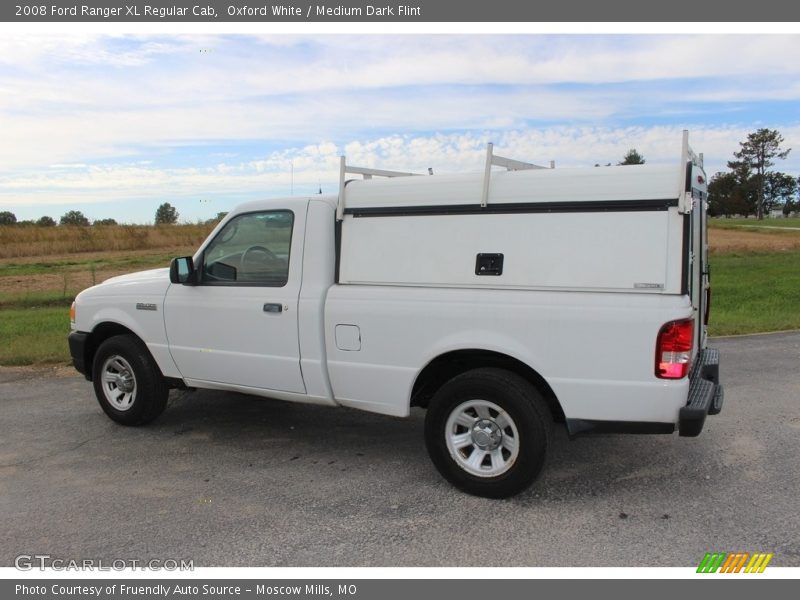 Oxford White / Medium Dark Flint 2008 Ford Ranger XL Regular Cab