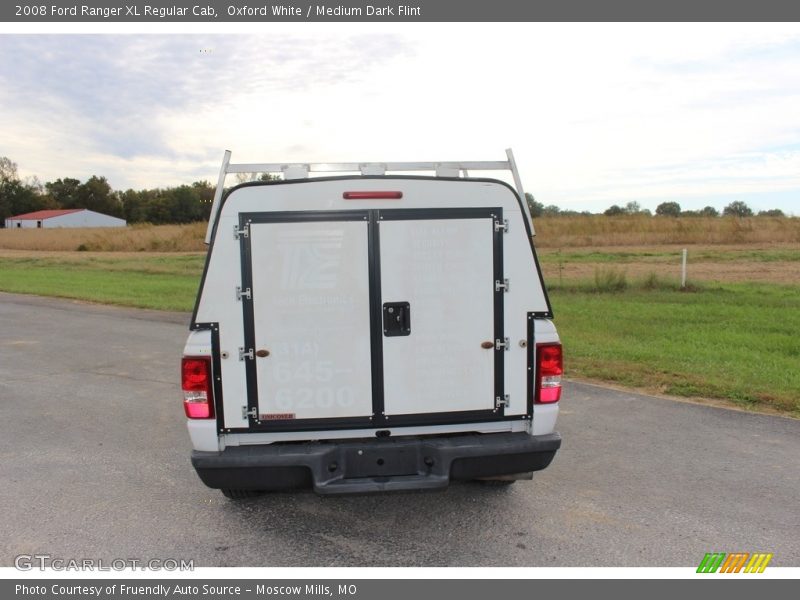 Oxford White / Medium Dark Flint 2008 Ford Ranger XL Regular Cab