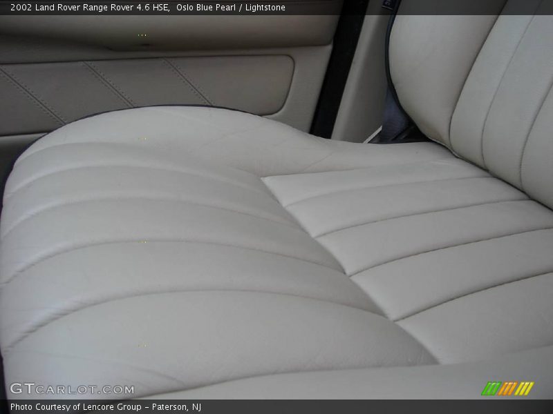 Oslo Blue Pearl / Lightstone 2002 Land Rover Range Rover 4.6 HSE