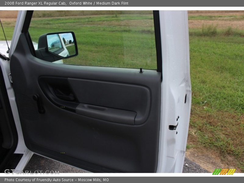 Oxford White / Medium Dark Flint 2008 Ford Ranger XL Regular Cab