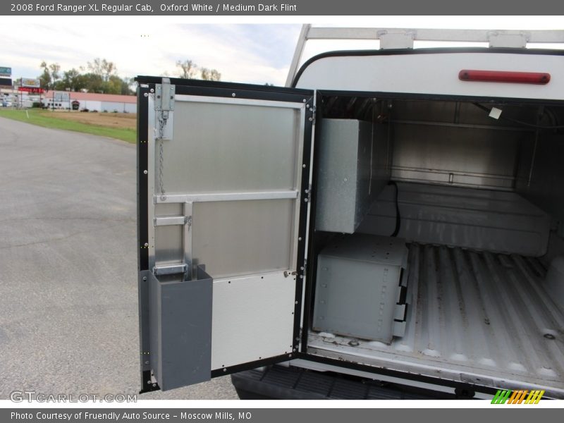Oxford White / Medium Dark Flint 2008 Ford Ranger XL Regular Cab