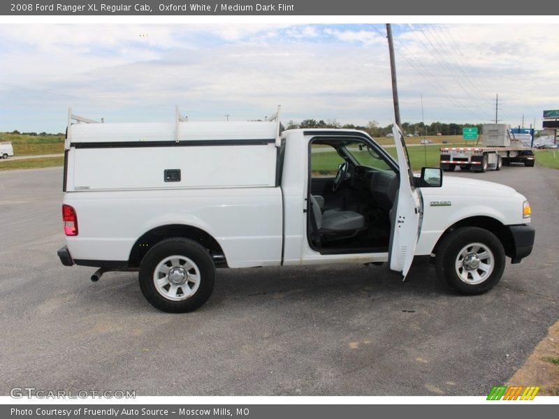 Oxford White / Medium Dark Flint 2008 Ford Ranger XL Regular Cab
