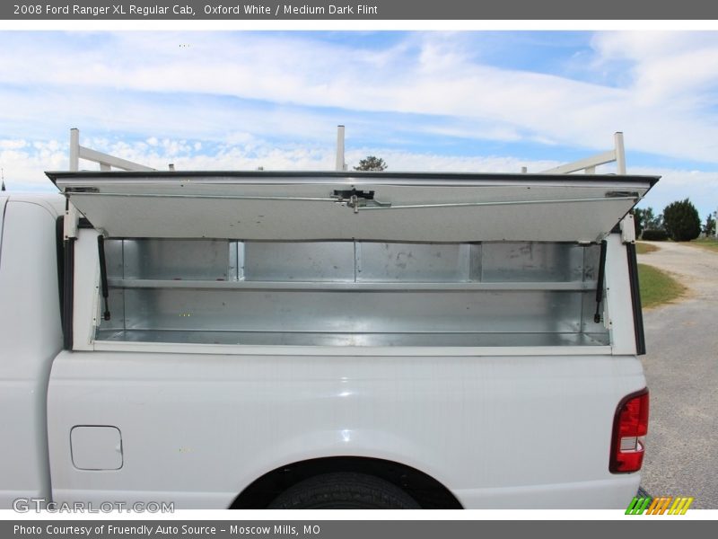 Oxford White / Medium Dark Flint 2008 Ford Ranger XL Regular Cab