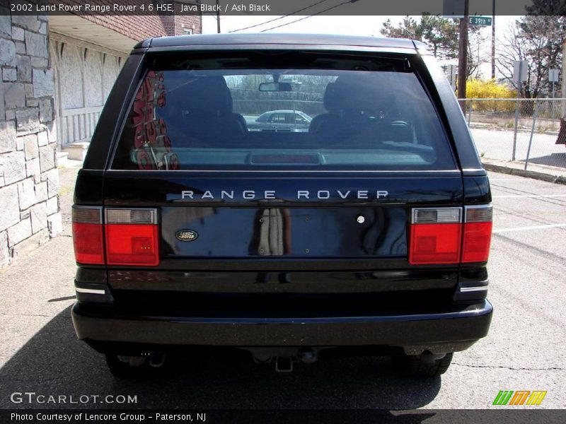 Java Black / Ash Black 2002 Land Rover Range Rover 4.6 HSE