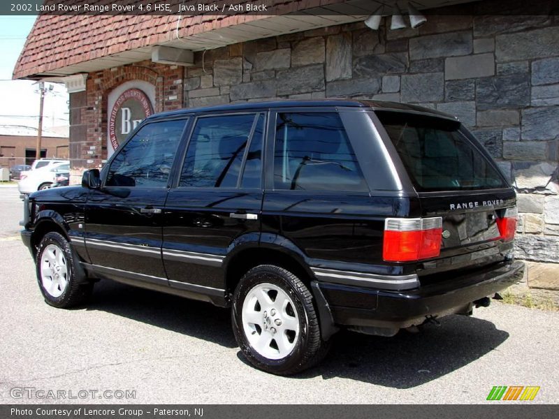 Java Black / Ash Black 2002 Land Rover Range Rover 4.6 HSE
