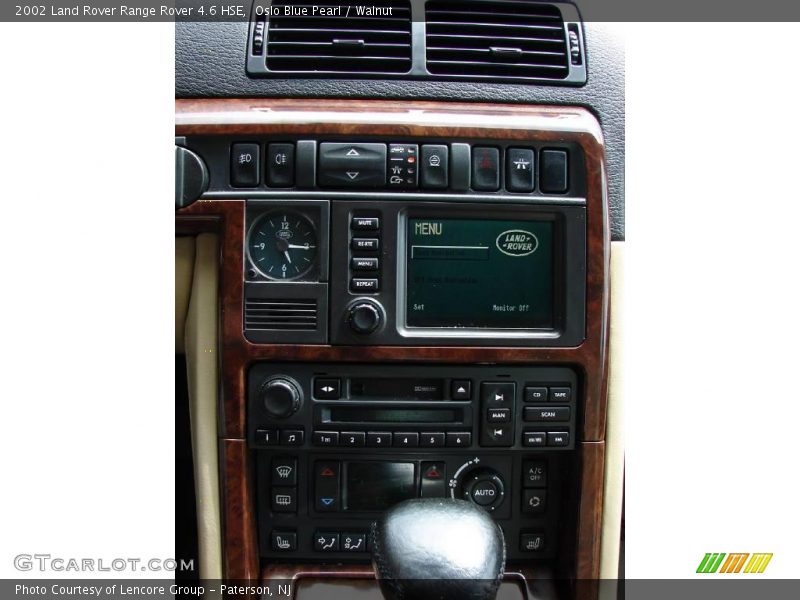 Oslo Blue Pearl / Walnut 2002 Land Rover Range Rover 4.6 HSE