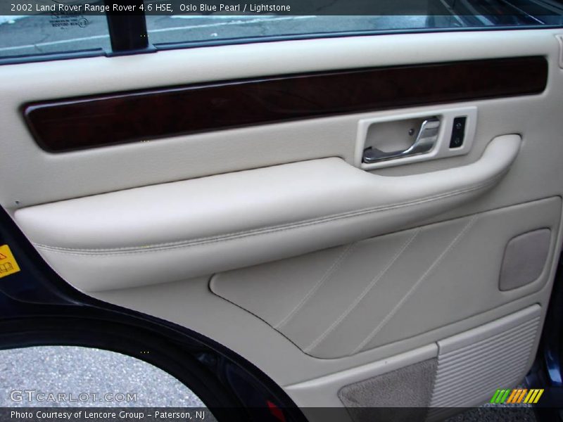 Oslo Blue Pearl / Lightstone 2002 Land Rover Range Rover 4.6 HSE