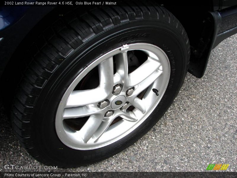 Oslo Blue Pearl / Walnut 2002 Land Rover Range Rover 4.6 HSE