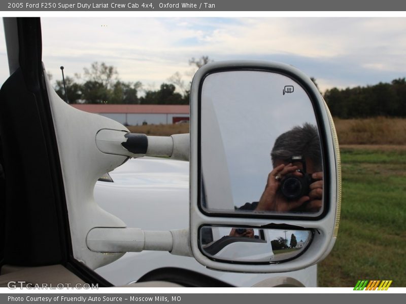 Oxford White / Tan 2005 Ford F250 Super Duty Lariat Crew Cab 4x4