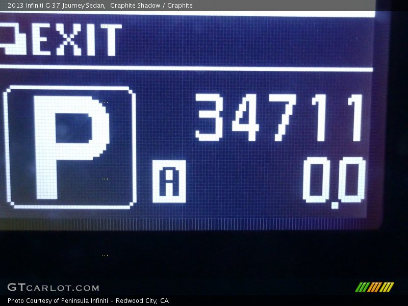 Graphite Shadow / Graphite 2013 Infiniti G 37 Journey Sedan