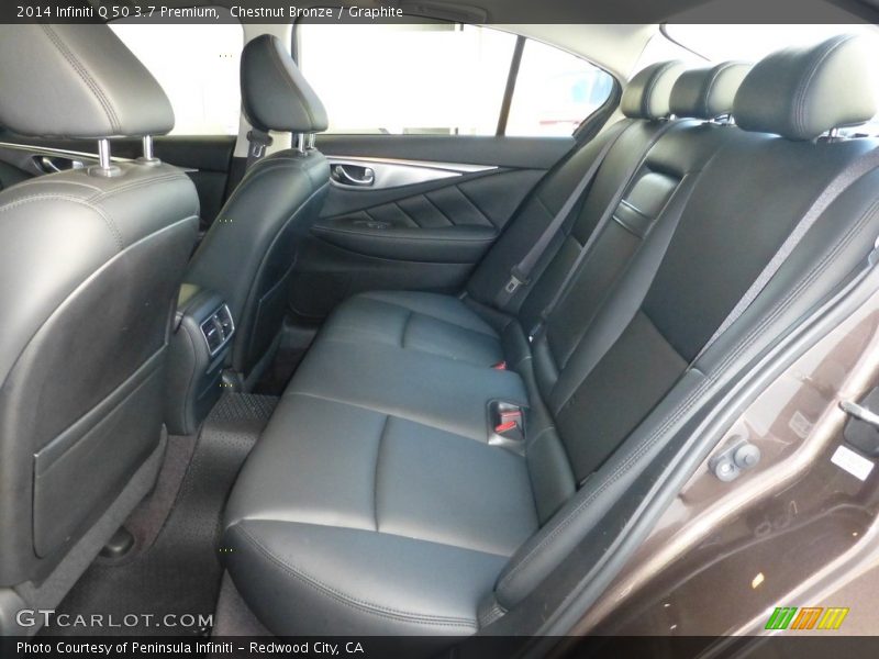 Chestnut Bronze / Graphite 2014 Infiniti Q 50 3.7 Premium