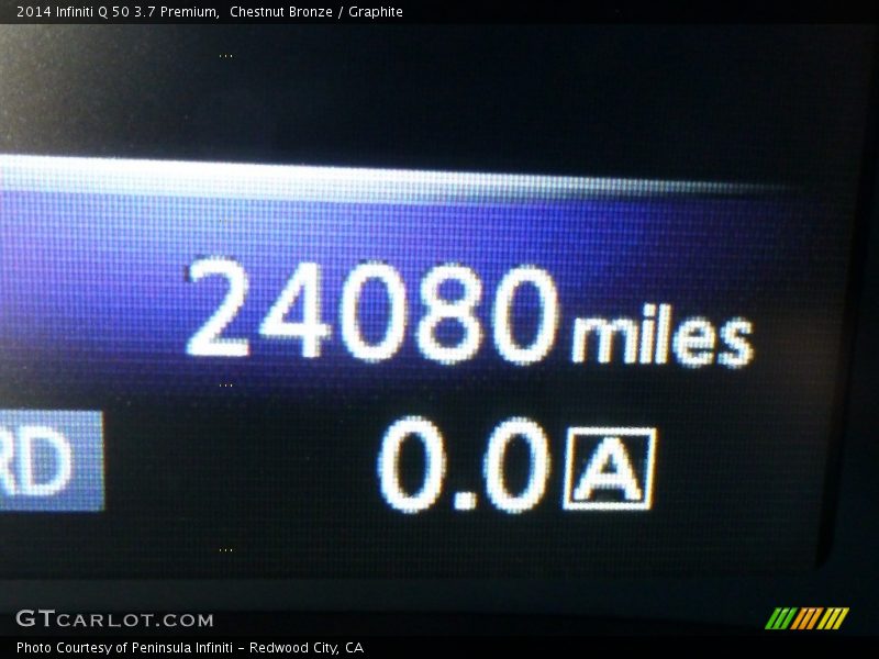 Chestnut Bronze / Graphite 2014 Infiniti Q 50 3.7 Premium